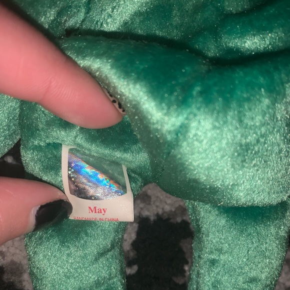 May TY Beanie Baby bear. 💚 - Picture 8 of 8